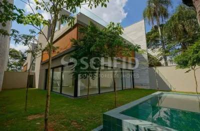 Casa de altíssimo padrão à venda em condomínio fechado no brooklin com  rooftoop.