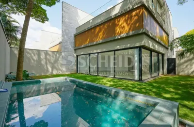 Casa de altíssimo padrão à venda em condomínio fechado no brooklin com  rooftoop.