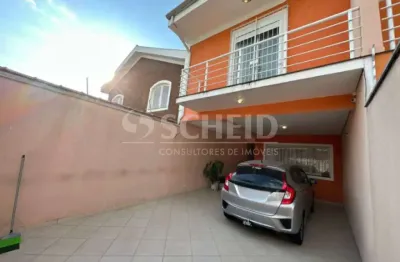Sobrado com 152m2 - 3 dorm - 3 suítes - 4 vagas - pronto para morar - semi-mobiliado
