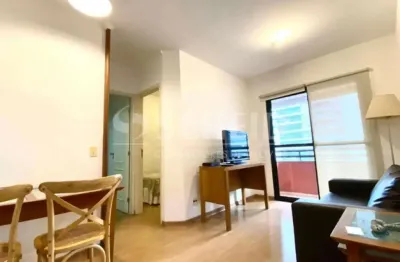 Apartamento de 50m² mobiliado com 2 quartos para alugar no brooklin - sp