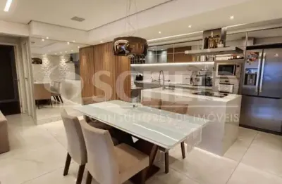 Apartamento a venda de 149,00m² útil, com 3 quartos e 3 vagas, na vila mascote.
