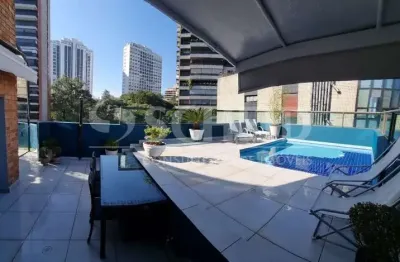 Cobertura maravilhosa, vista panorâmica, melhor localização do real parque!