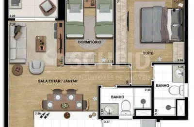 Lançamento de apartamento de 63m² na vila santa catarina - empreendimento c290