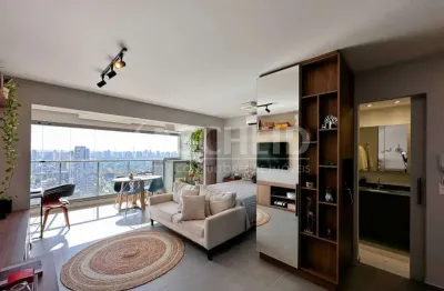 Apartamento mobiliado á venda no alto da boa vista - 43m², 1 dormitório , 1 vaga e  deposito priv. -