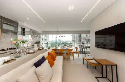 Apartamento á venda no alto da boa vista com 81m², 3 quartos sendo 1 suíte, 1 vaga.