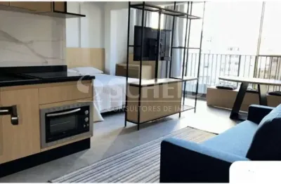 Apartamento para locação de 37m², 1 quarto, 1 vaga, aceita pets, na vila madalena