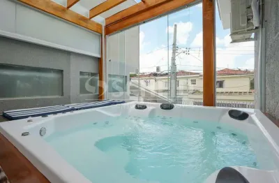 Sobrado a venda de 267,28m² útil, com 3 quartos e 4 vagas, no jardim prudência.