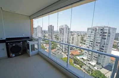 Apartamento mobiliado, campo belo,1quarto, 1 vagas, cozinha, sala, terraço, 1 vaga, banheiro  social