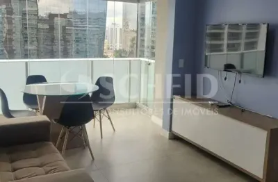 Apartamento mobiliado 66 m² - 2 dorms - 1 suíte - 1 vaga  - santo amaro - são paulo - sp