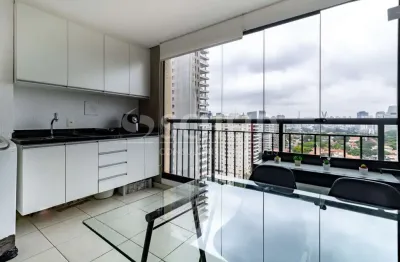 Apartamento à venda com 01 dormitório e 1 vaga no brooklin.