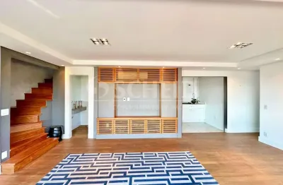 Cobertura duplex no morumbi,  223m², 3 quartos, 2 suítes, terraço goumert com jacuzzi, sala, cozinha