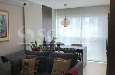 Apartamento mobiliado campo belo, 1 quarto, 2 banheiros, sala,terraço, 1 vaga,