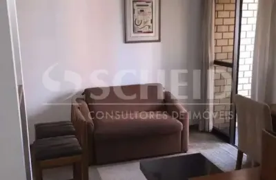 Flat com 1 quarto para alugar na Avenida Ibijaú, --, Moema, São Paulo