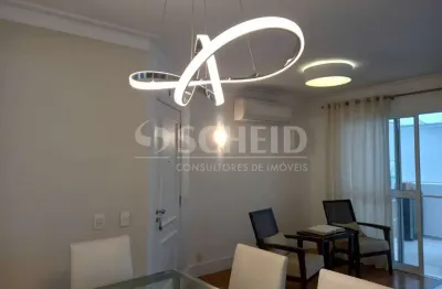 Apartamento para locação, todo mobiliado, 3 dormitorios sendo 2 suites, 4 banheiros, 2 vagas