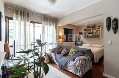 Apartamento á venda no brooklin com 57m², 1 quarto, 1 vaga.