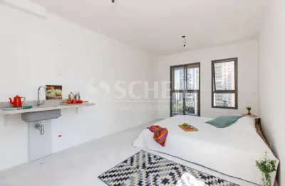 Studio á venda no brooklin com 29m², 1 quarto sendo 1 suíte.