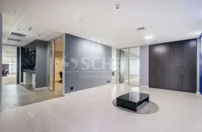 Sala comercial totalmente mobiliado chácara santo antonio com 17 vagas de garagem!!