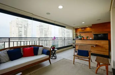 Apartamento a venda no cond. domínio marajoara com 3 suítes, 3 vagas + depósito, varanda gourmet!