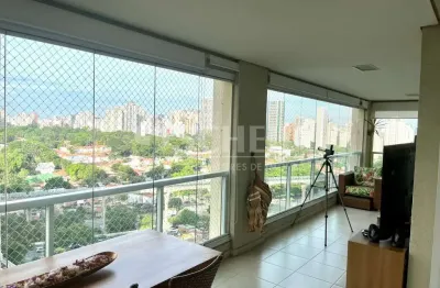 Apartamento de 233 m² no campo belo com varanda de 16m², 3 suítes, 4 vagas e condomínio novo