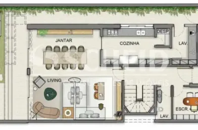 Condomínio de casas morumbi, 655m², 4 quartos, 4 suítes, closet, 4 vagas, 5 banheiros, sala, cozinha