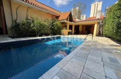 Casa com piscina 6 vagas 4 dormitorios, churrasqueira , jardim marajoara