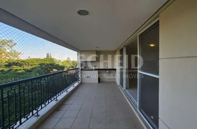 Apartamento para locação no alto da boa vista 185m² com 3 suítes