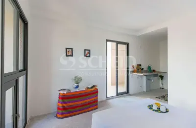 Cobertura á venda no brooklin com 56m², 1 quarto sendo 1 suíte.