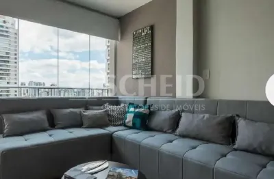 Apartamento com 1 quarto para alugar na Rua Michigan, --, Brooklin, São Paulo