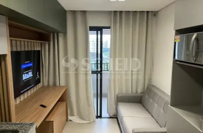 Studio mobiliado para locação, de 30,00m² útil, em moema próximo do metrô