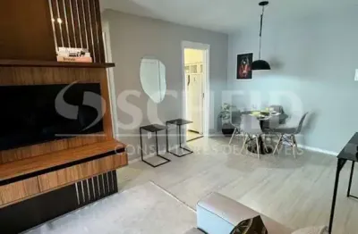 Apartamento á venda no morumbi com 55,60m², 2 quartos sendo 1 suíte, 2 vagas.