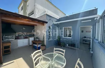 Cobertura duplex a venda na  rua sócrates, 140 m², 2 vagas cobertas.