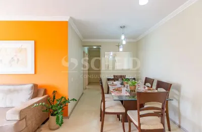 Apartamento á venda no brooklin com 107m², 3 quartos sendo 1 suíte, 1 vaga.