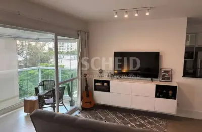 Apartamento para locação de 50,00m² útil, com 1 quarto e 1 vaga, no brooklin.