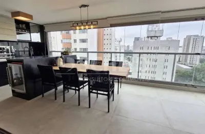 Apartamento á venda no brooklin com 141m², 3 quartos sendo 3 suítes, 2 vagas.