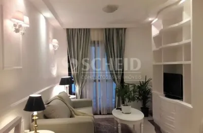 Apartamento mobiliado com 1 dormitório para locação em moema