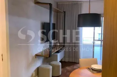 Aluga- se apartamento mobiliado - 72m² - 2 dormitórios com ar condicionado - 1 vaga