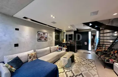 Casa em condomínio á venda no brooklin com 108m², 2 quartos sendo 2 suítes, 2 vagas.