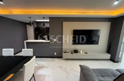 Apto 80m 3 dorms c/suíte - 2 vagas - varanda c/ churrasqueira - fino acabamento