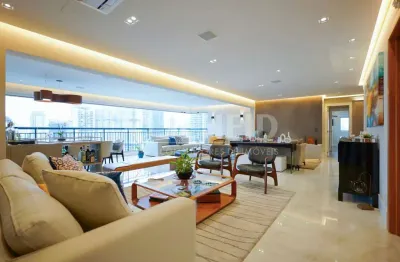 Apartamento moderno a venda no splendor brooklin, andar alto com 3 suítes e 4 vagas