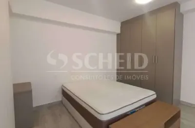 Studio locaçao mobiliado com 42m², 1 vaga, alto da boa vista