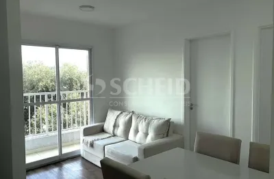 Apartamento para locação no jardim marajoara - novo, mobiliado, 2 quartos, vaga de garagem e lazer.