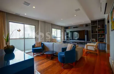 Campo belo. apartamento à venda com 180m², 4 dormitórios (1 suíte) e 2 vagas