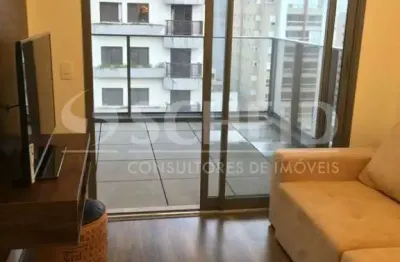 Apartamento para locação mobiliado em pinheiros com 60m², 1 suíte, 1 vaga