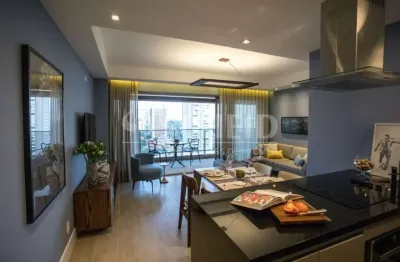 Apartamento mobiliado para locação com 02 suítes e 01 vaga no brooklin