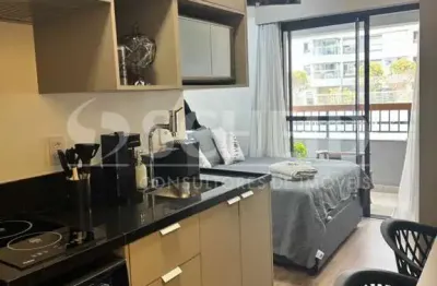 Studio a 300m da estação brooklin do metrô - linha 5 - lilas mobiliado