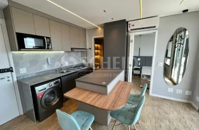 Apartamento/stúdio 37m - 1 dormitórios - ar condicionado - próximo metrô - alto da boa vista