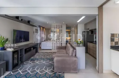 Studio á venda no alto da boa vista com 43m², 1 quarto.