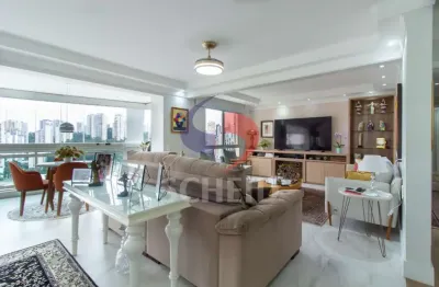 Apartamento de 261m² com 4 suítes e varanda gourmet na rua iuru