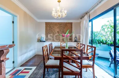Apartamento amplo de 200m² com vista para o verde na vila andrade