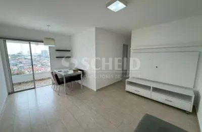 Apartamento para locação na vila santa catarina com 62m, 2 quartos, 2 banheiros e 1 vaga